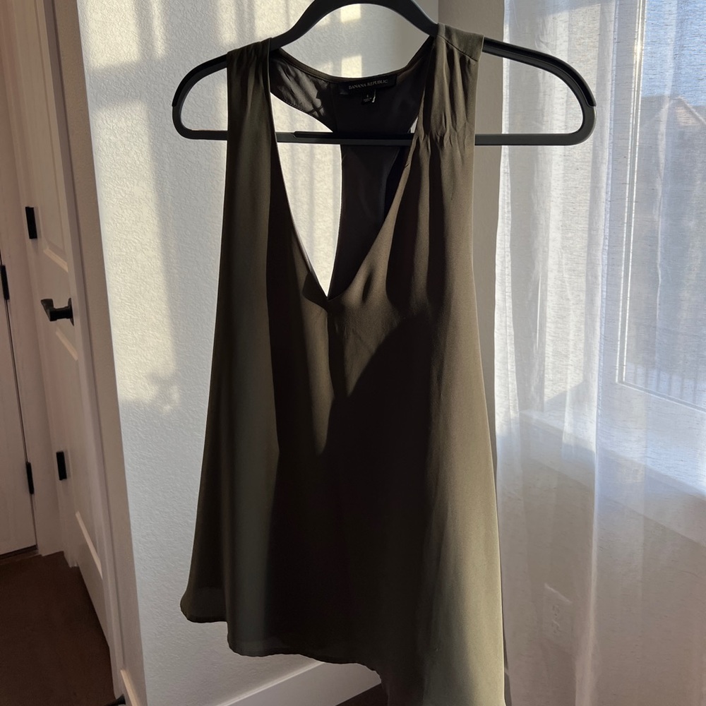 Green Banana Republic Tank